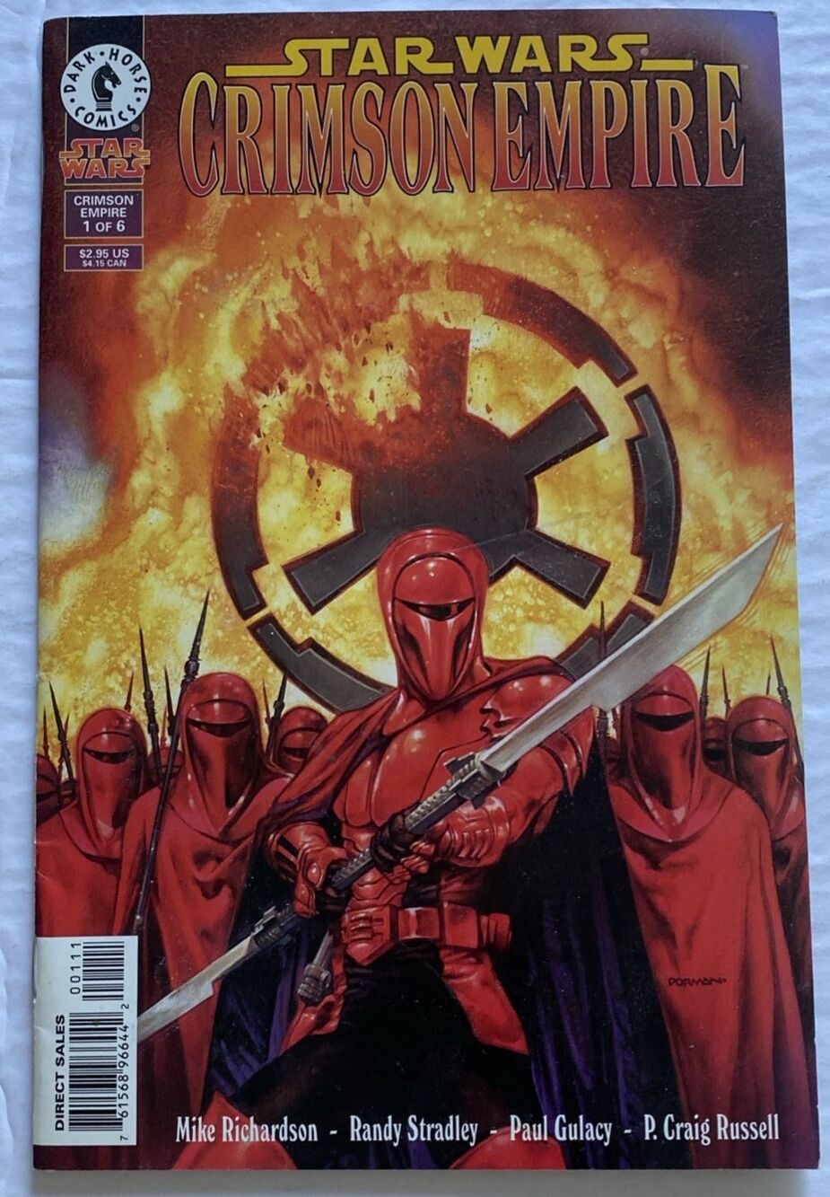 Star Wars• Crimson Empire #1 of 6 • Dark Horse Comics 1997 Kir Kanos